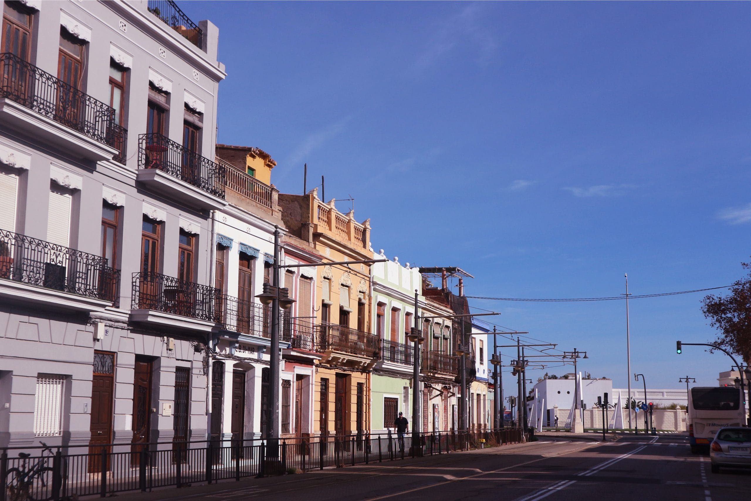 portada houses in el cabañal valencia