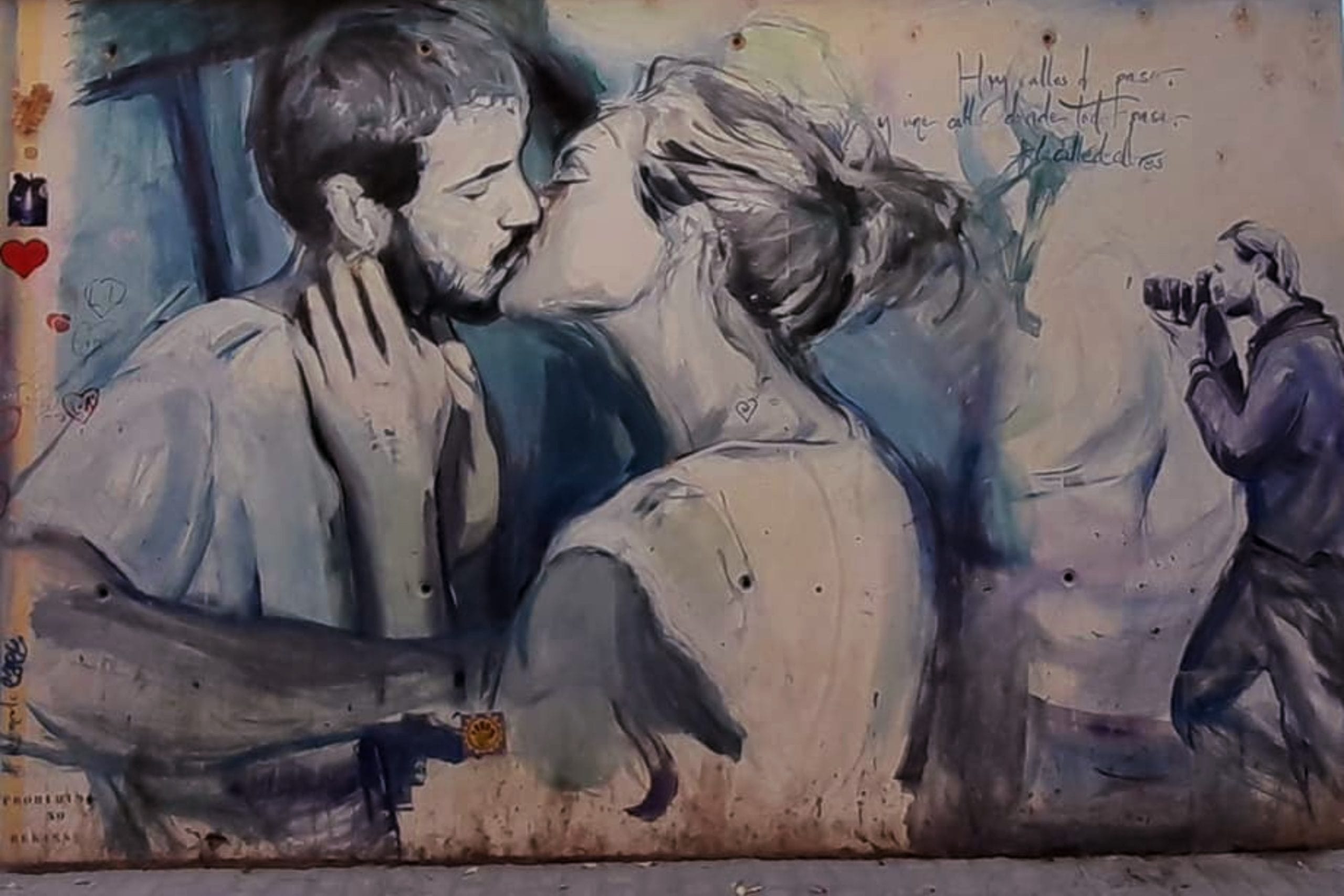 grafitti from the street art tour valencia